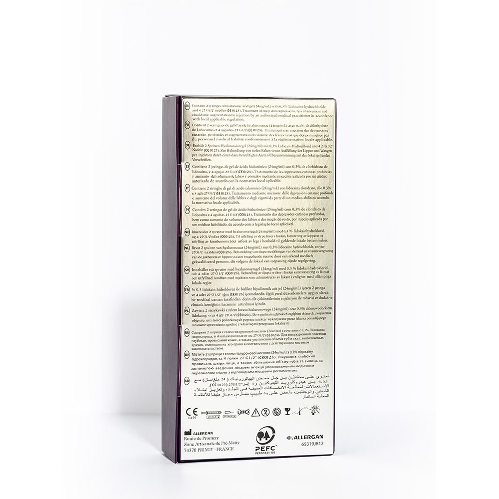 juvederm ultra 4 back