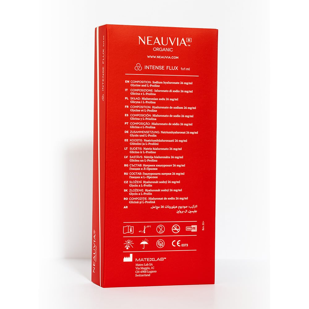 neauvia intense flux back