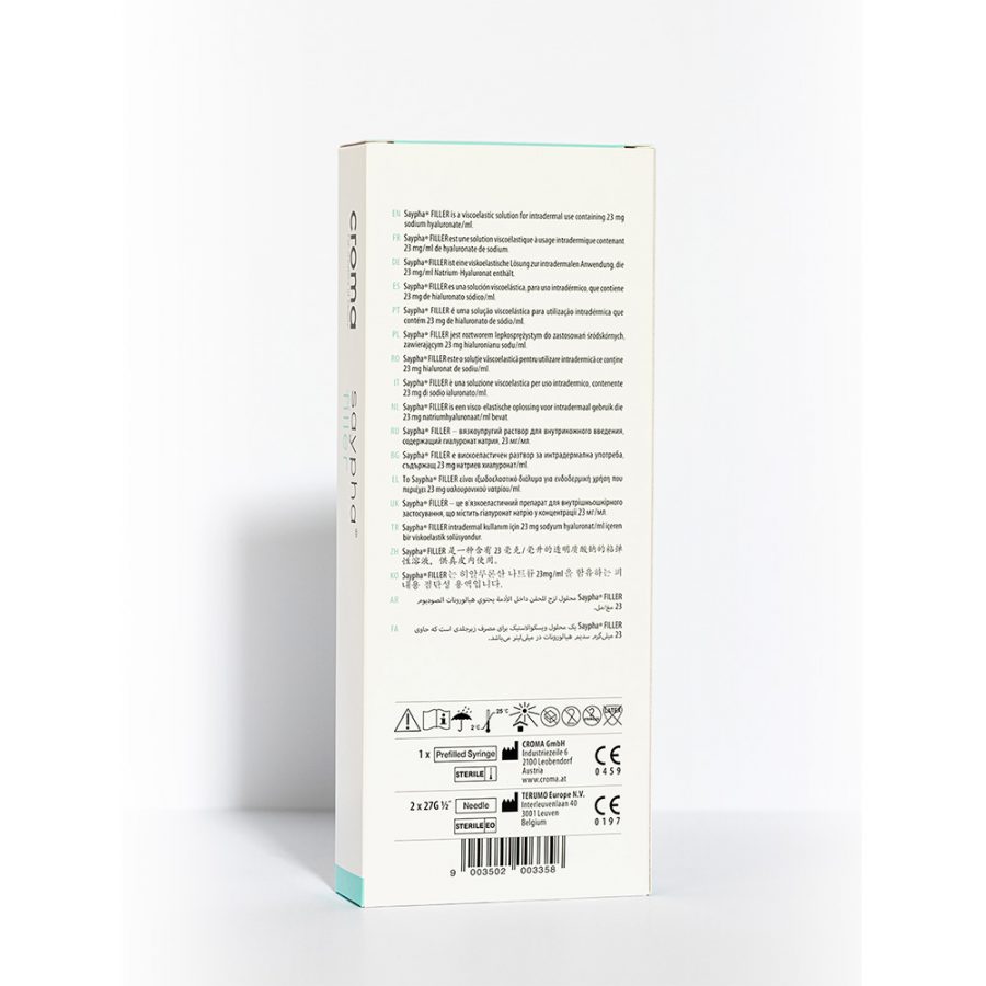 saypha filler back web